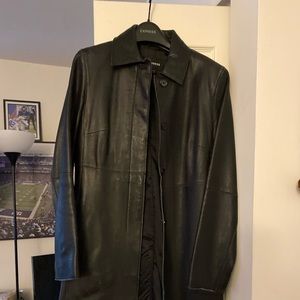 Express leather jacket